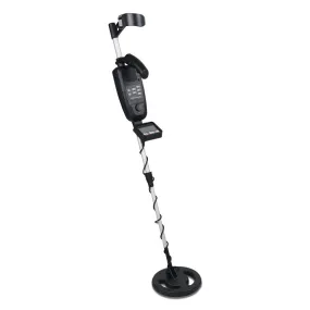 200cm LCD Screen Metal Detector with Headphones - Black