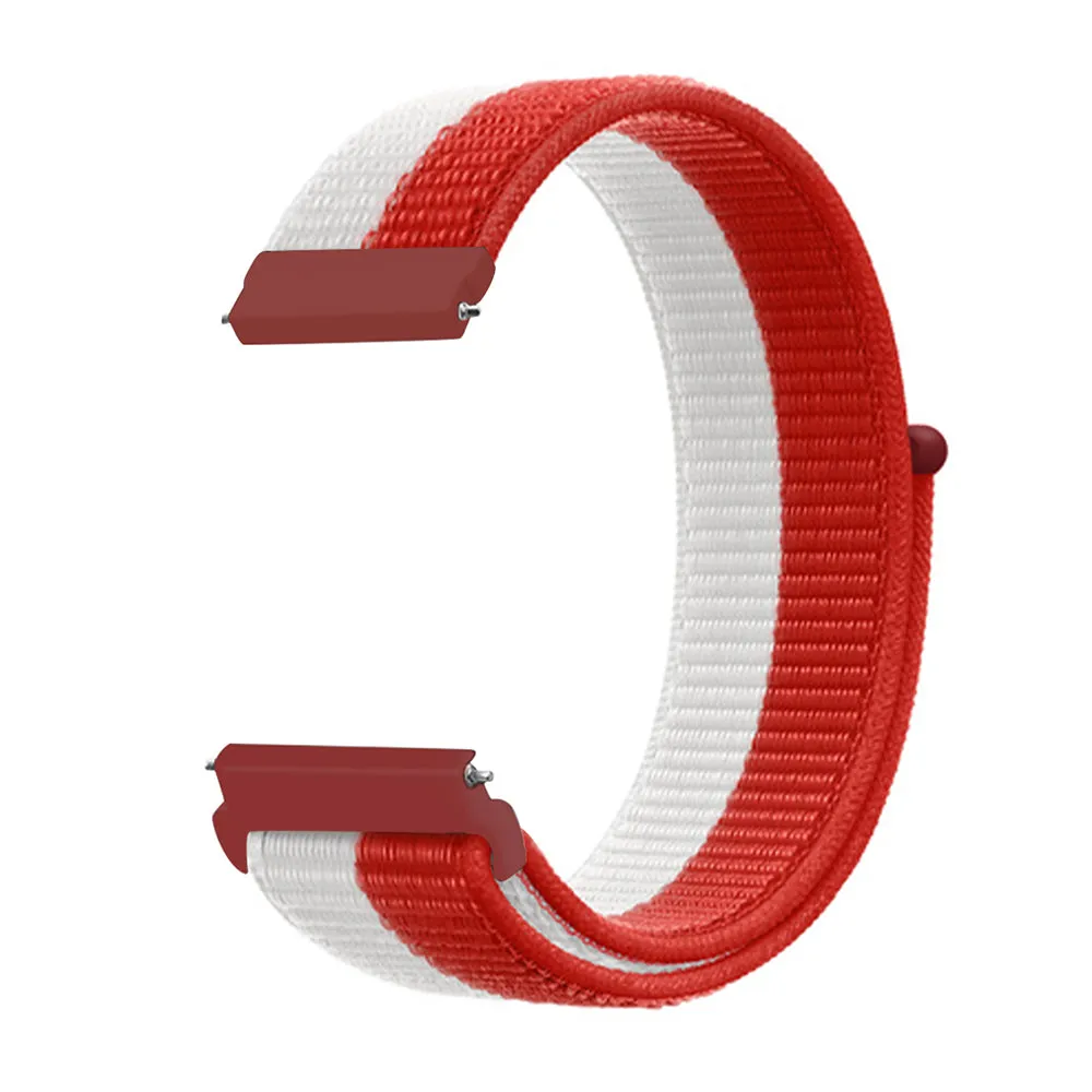 20mm SmartWatch Sport Loop Nylon Bands Belgium