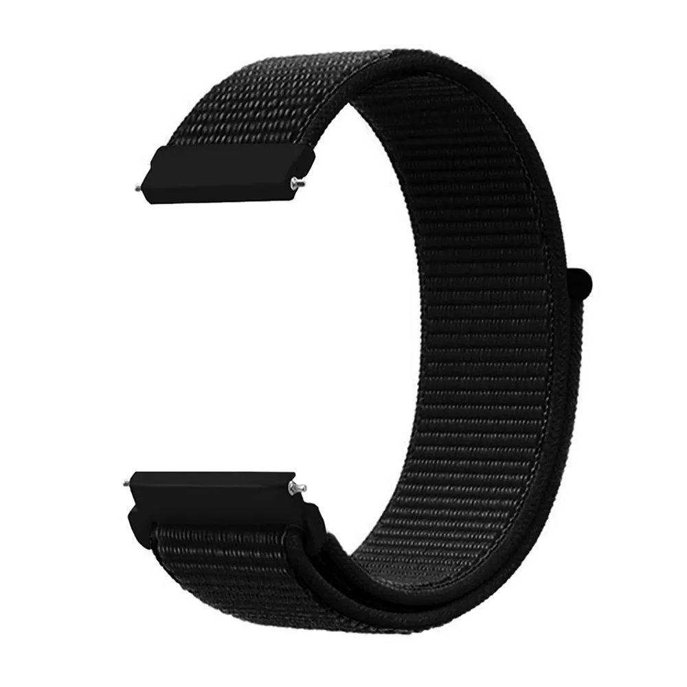 20mm SmartWatch Sport Loop Nylon Bands Indigo