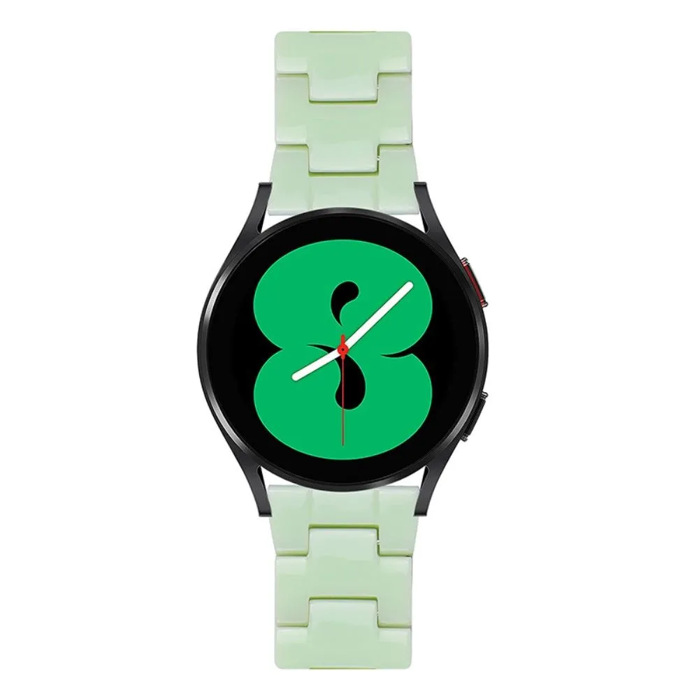 20mm smooth resin watch strap for Amazfit watch - Avocado Green