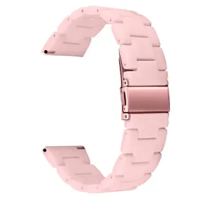 20mm smooth resin watch strap for Amazfit watch - Pink