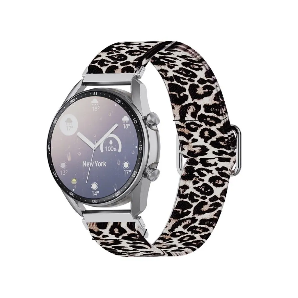 22mm Universal cool pattern watch band - Leopard