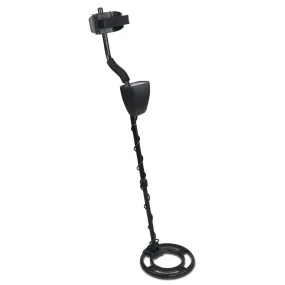 250cm LCD Screen Metal Detector with Headphones - Black