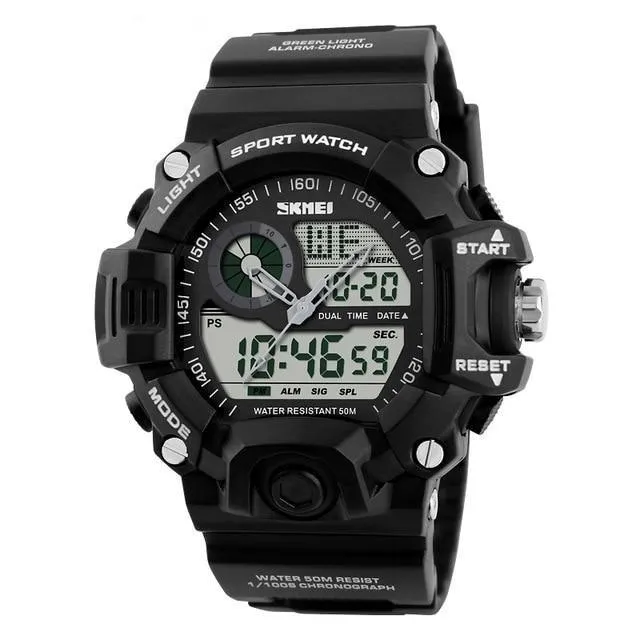 50M Waterproof Tactical Outdoor Sports Watch