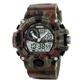 50M Waterproof Tactical Outdoor Sports Watch