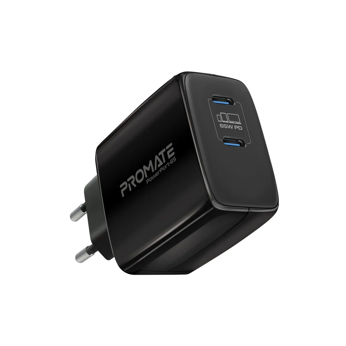 65W Super Speed GaNFast® Charging Adapter with Dual USB Ports