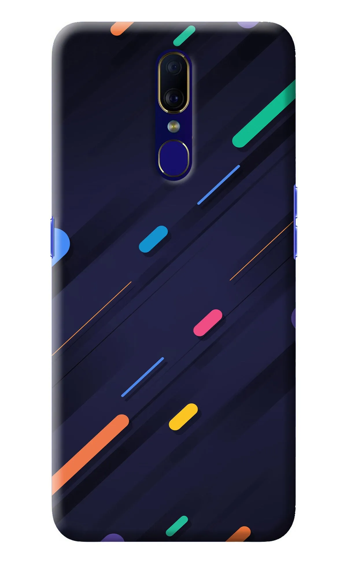 Abstract Design Oppo F11 Back Cover