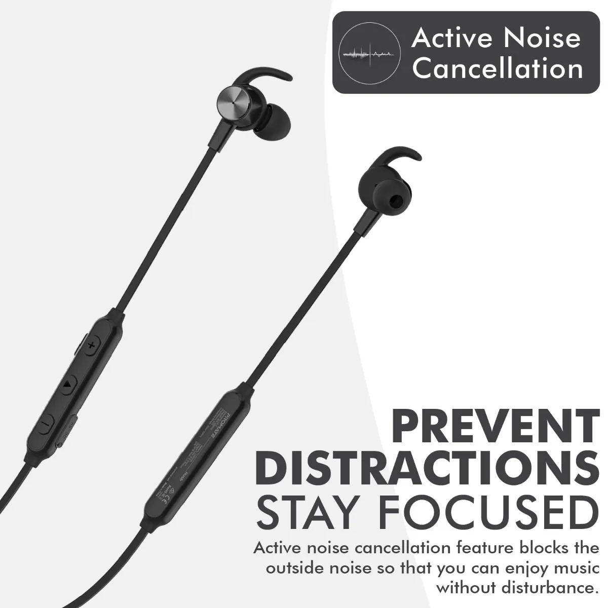 Active Noise Canceling Earphones