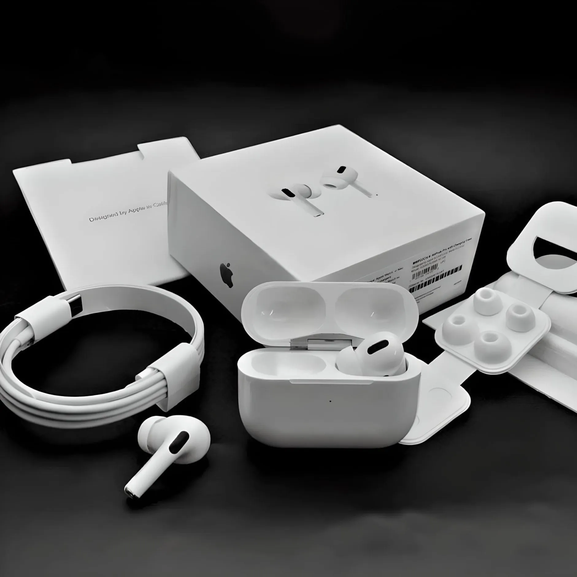 Airpods Pro (2nd Gen) with MagSafe Charging Case, Active Noise Cancellation, Touch control