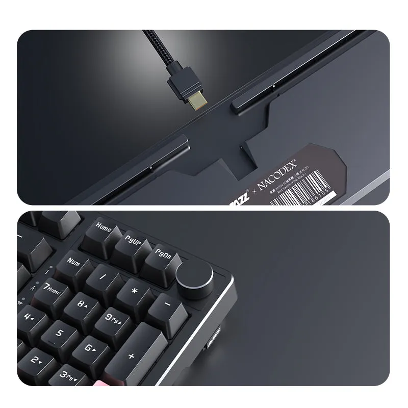 Ajazz AK992 Hot-swappable Gasket 3-Mode Mechanical Keyboard