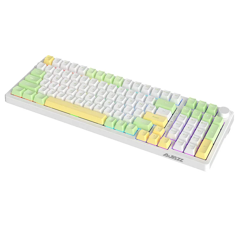 Ajazz AK992 Hot-swappable Gasket 3-Mode Mechanical Keyboard