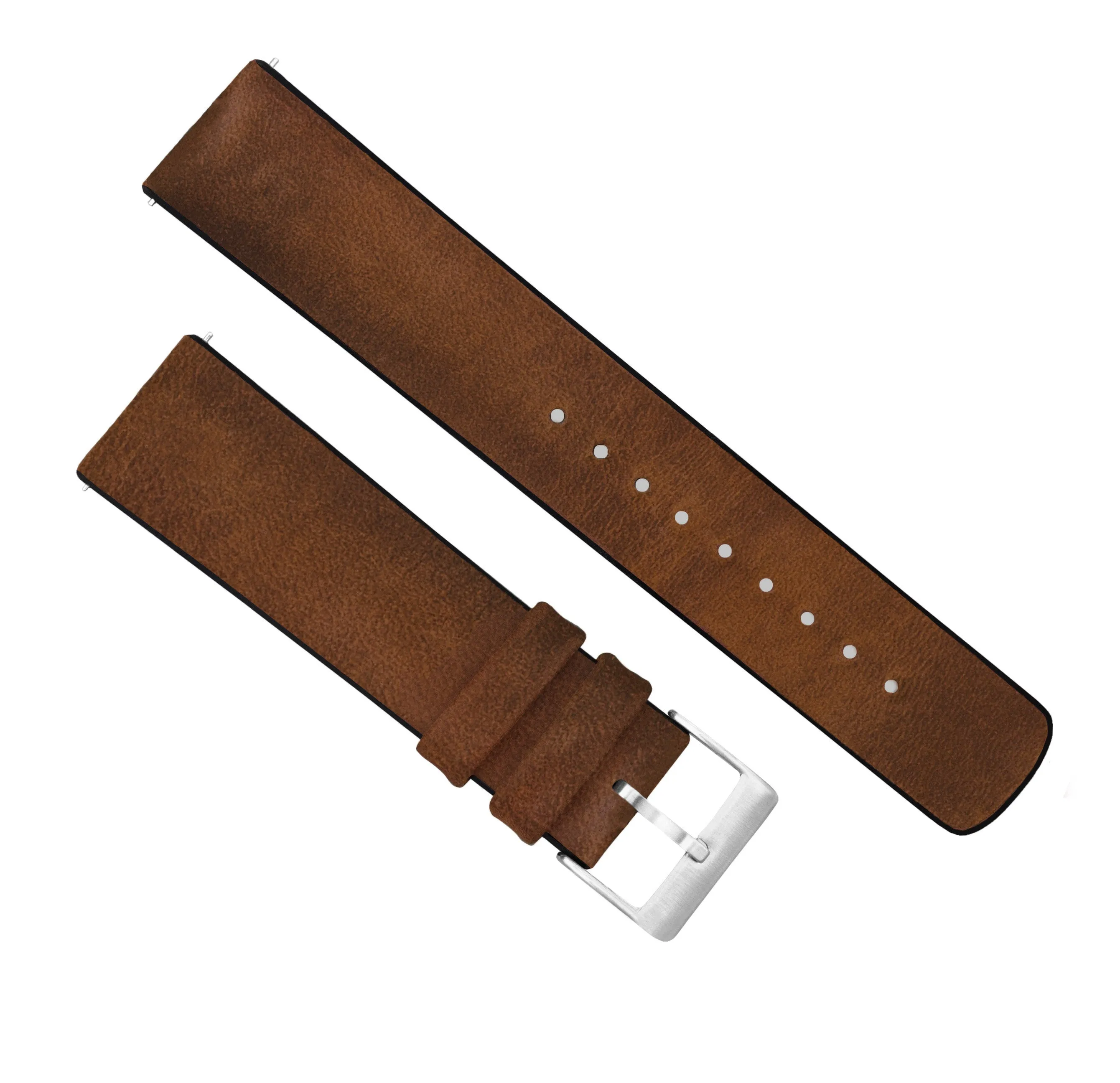 Amazfit Bip | Leather and Rubber Hybrid | Oak Brown