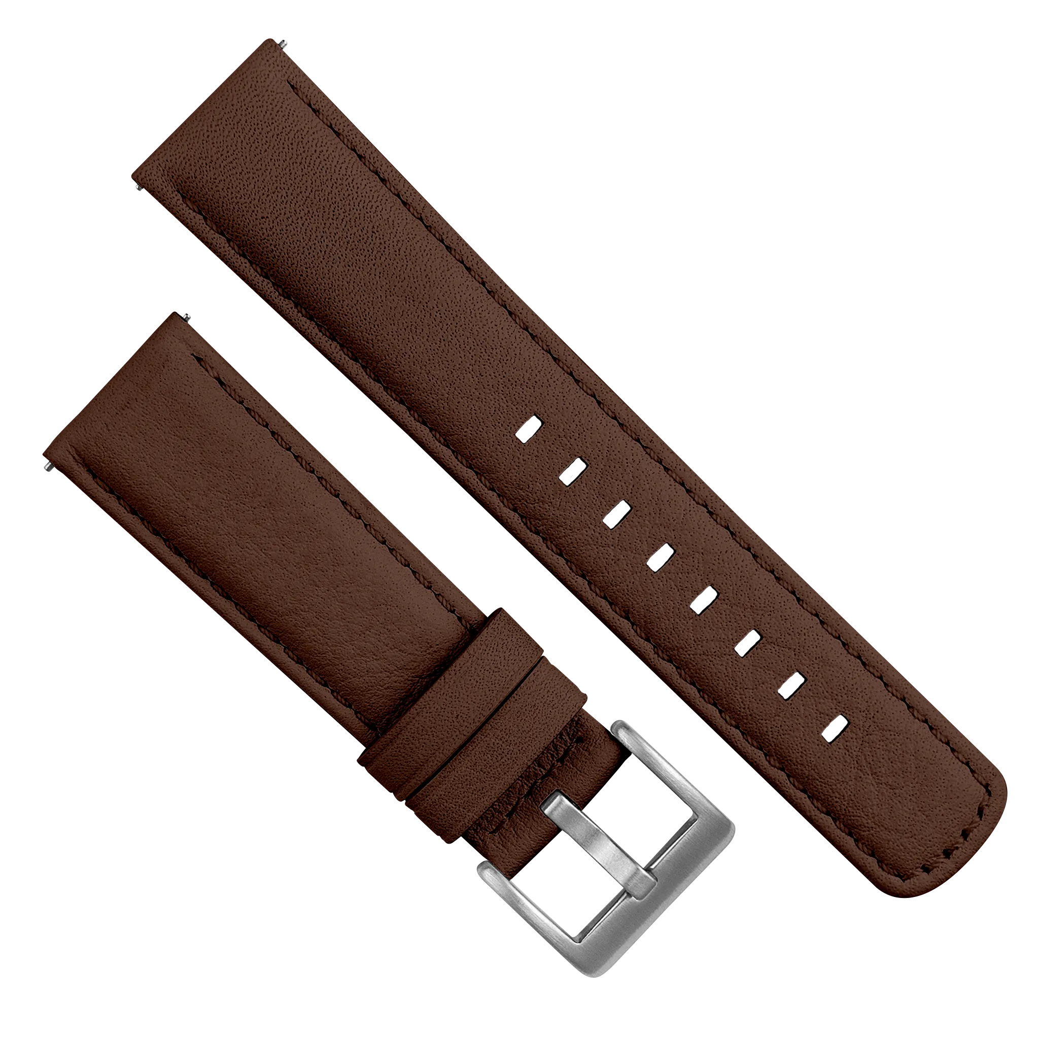 Amazfit Bip | Light Brown Pittards® Performance Leather & Brown Stitching