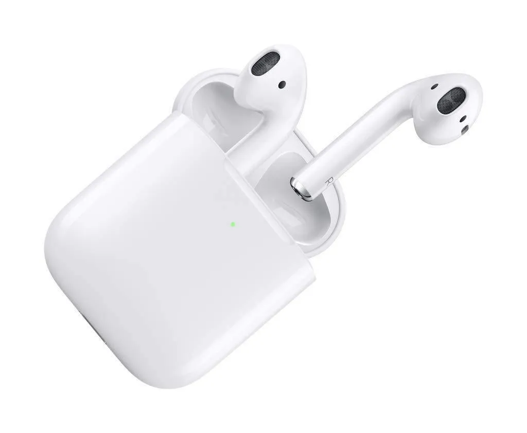 Apple AirPods 2 with Wireless Charging Case (Original, Imported, with 1 Year Apple International Warranty)