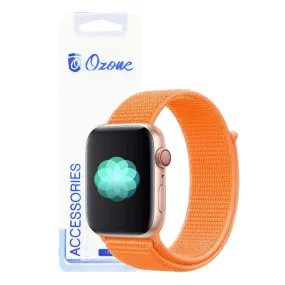 Apple Watch 41mm / 40mm / 38mm | Nylon Sports Straps |Orange