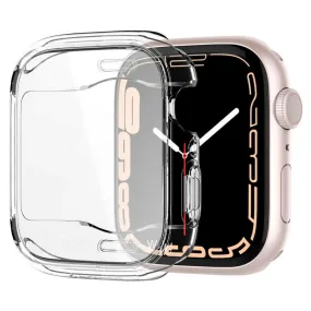 Apple Watch 7/8/9 (45mm) Spigen Ultra Hybrid Cover m. Skærmbeskyttelse - Crystal Clear