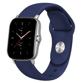 Apple Watch Ultra 49mm / 45mm / 44mm / 42mm | Soft Silicone Sport Straps | Dark Blue