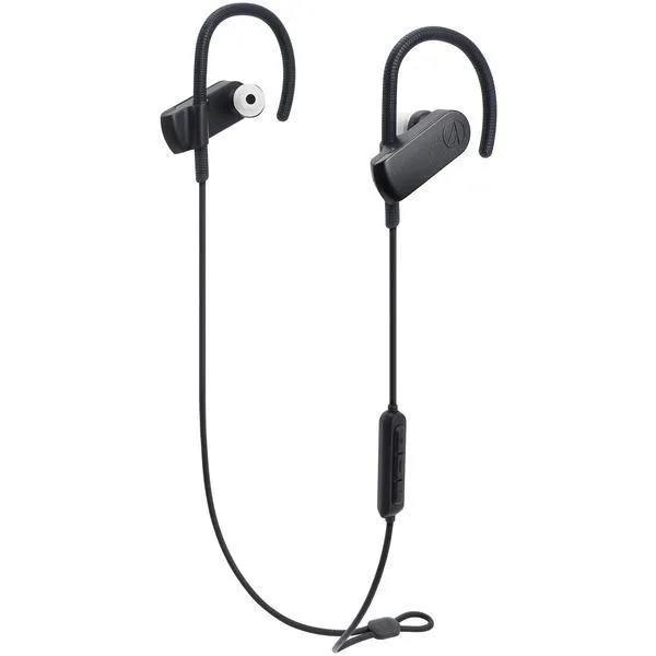 Audio-Technica 4961310142902 SonicSport ATH-SPORT70BT In-Ear Bluetooth Headphones with Microphone (Black)