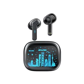 Awei Tws Bluetooth Earbuds Gaming Wireless Headphones Call Noise Reduction Earphones With She