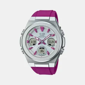 Baby-G Women's Analog-Digital Resin Watch BX185 - MSG-S600-4ADR