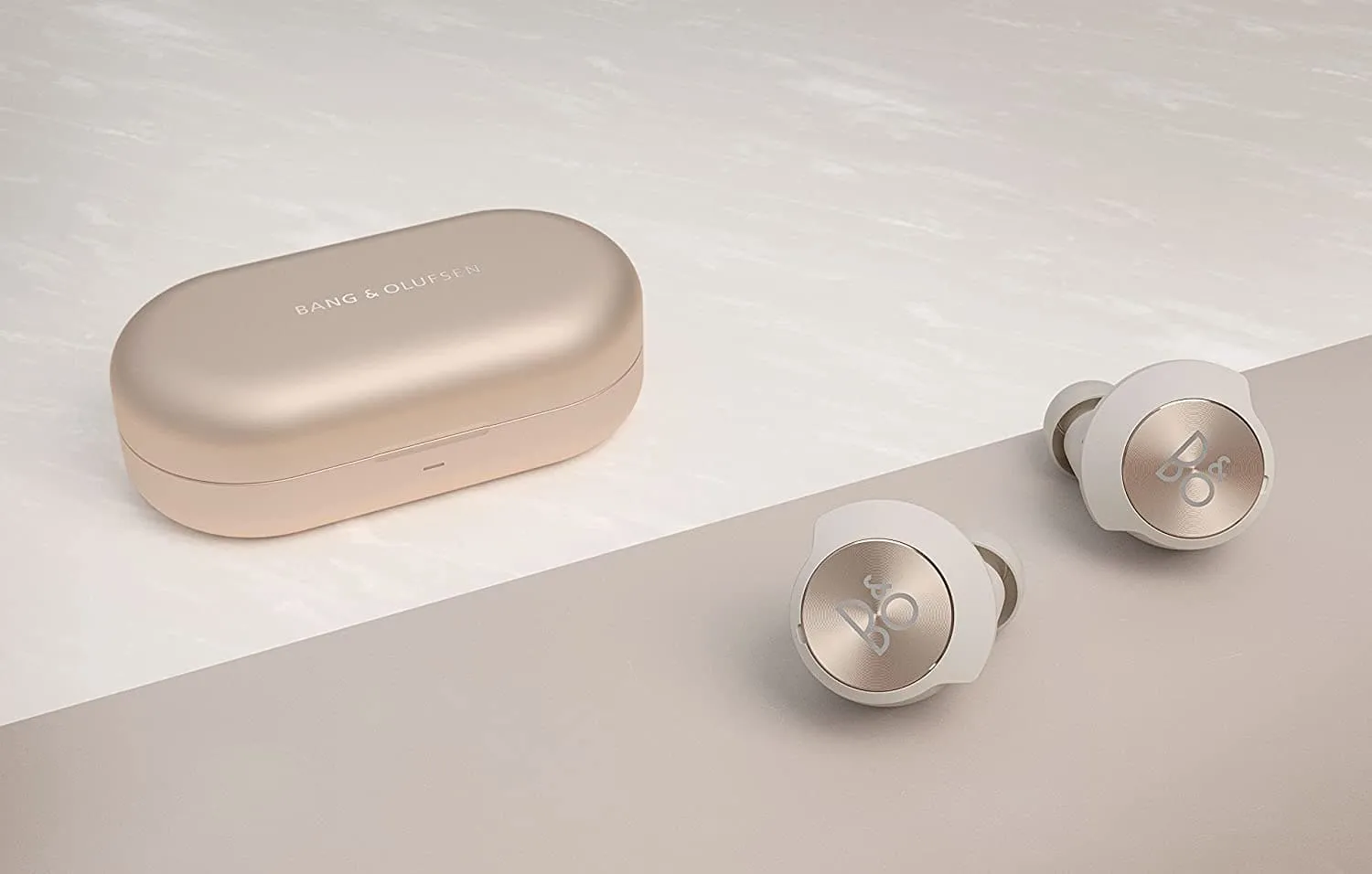 Bang & Olufsen Beoplay EQ Wireless Earphones - Bluetooth, Active Noise Cancelling, 20-Hour Playtime, Sand