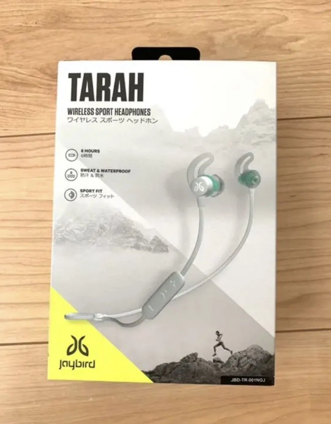 BD-TR-001NGJ Jaybird TARAH Wireless Earphone Waterproofing Bluetooth Gray