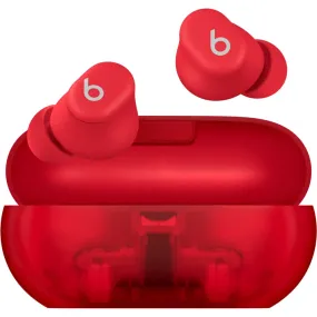 Beats by Dr. Dre Solo Buds Transparent Red In Ear Headphones MUW03LL/A