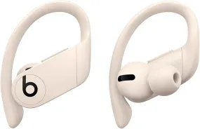 Beats Powerbeats Pro Wireless Earphones, Apple H1 Chip, Class 1 Bluetooth, 9-Hour Battery, Sweat-Resistant, Built-in Microphone - Ivory