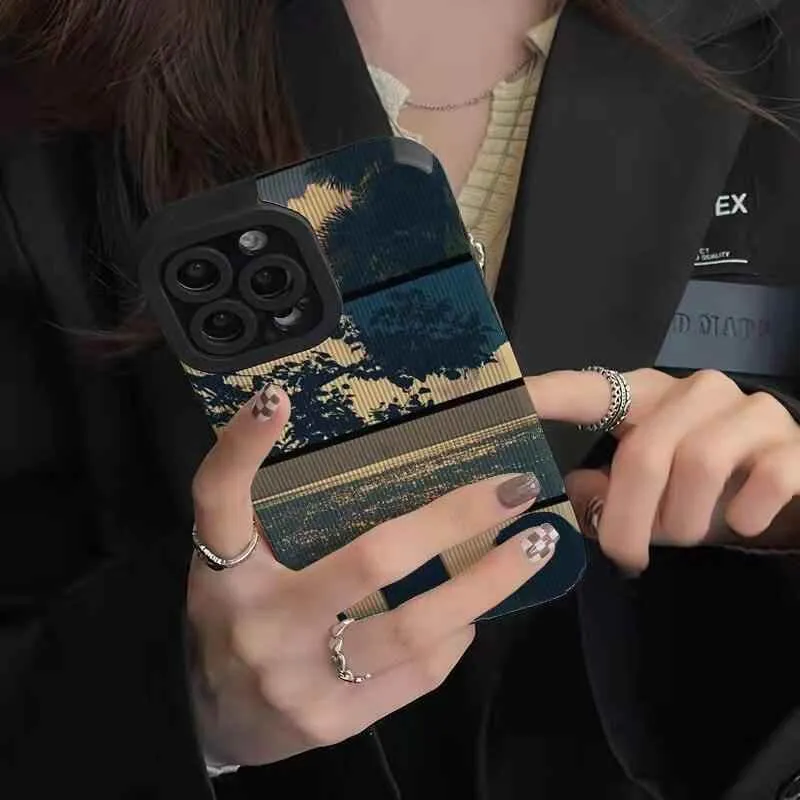 Beautiful Landscape Cute Phone Case for iPhone 11, 12, 13, 14 Pro Max, X, XR, XS Max, 7, 8 Plus, and 14 Plus