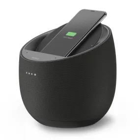 Belkin G1S0001my-BLK Hi-Fi Smart Speaker   Wireless Charger