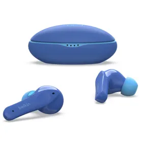 BELKIN SoundForm Nano Wireless Earbuds for Kids - Blue