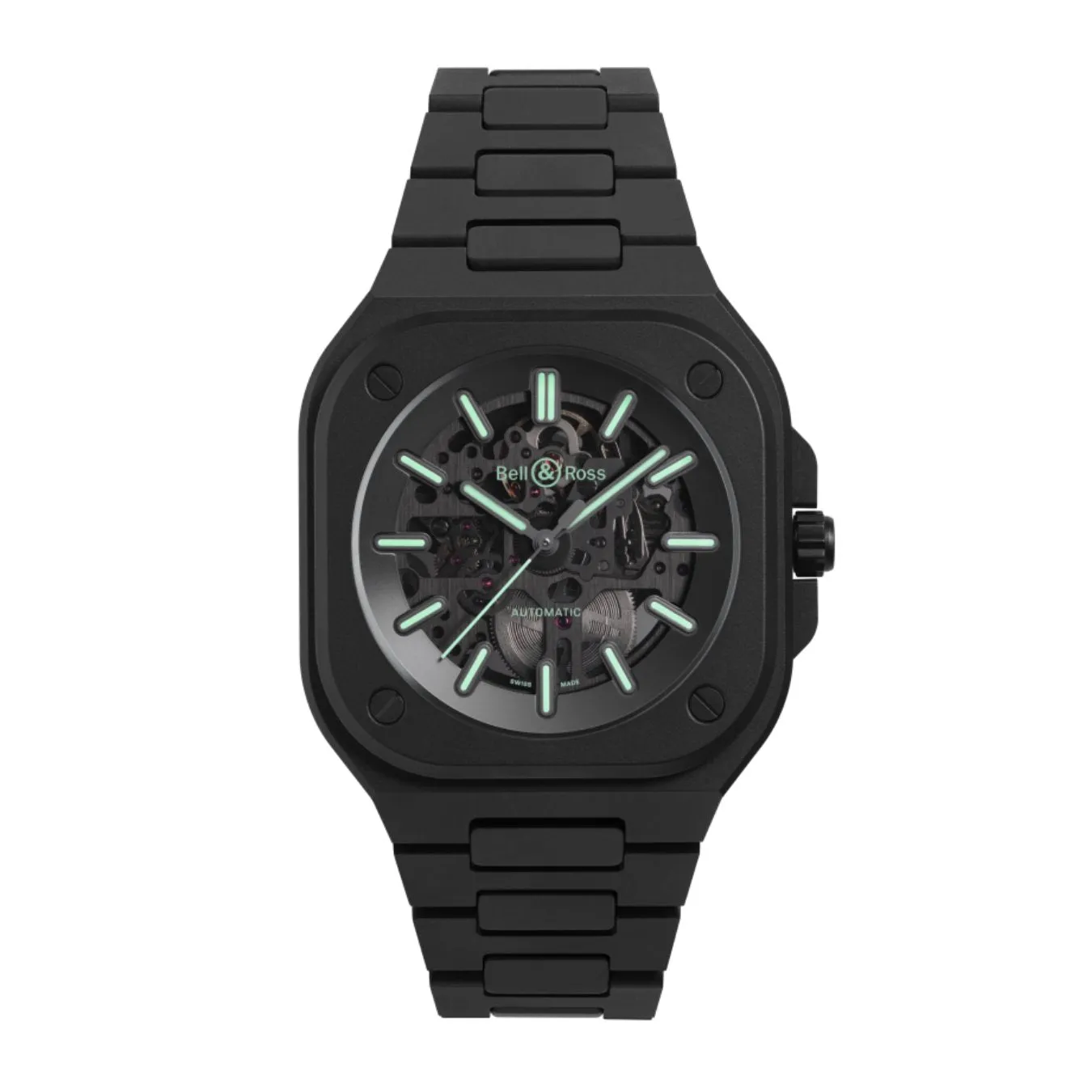 Bell & Ross BR 05 Skeleton Black Lum Ceramic