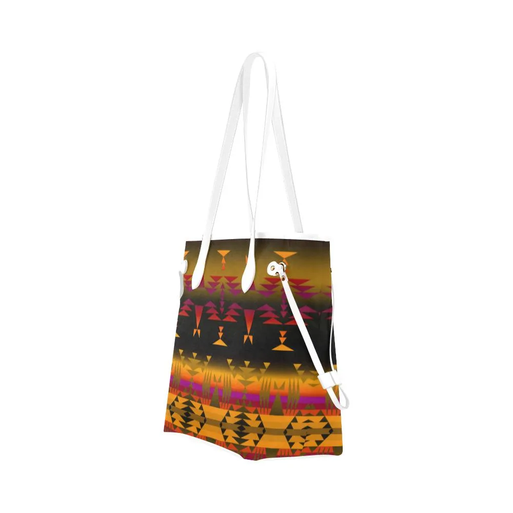 Between the Sierra Mountains Clover Canvas Tote Bag