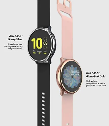 Bezel Styling Cover for Galaxy Watch Active 2 40mm (2019)  [Stainless Steel]