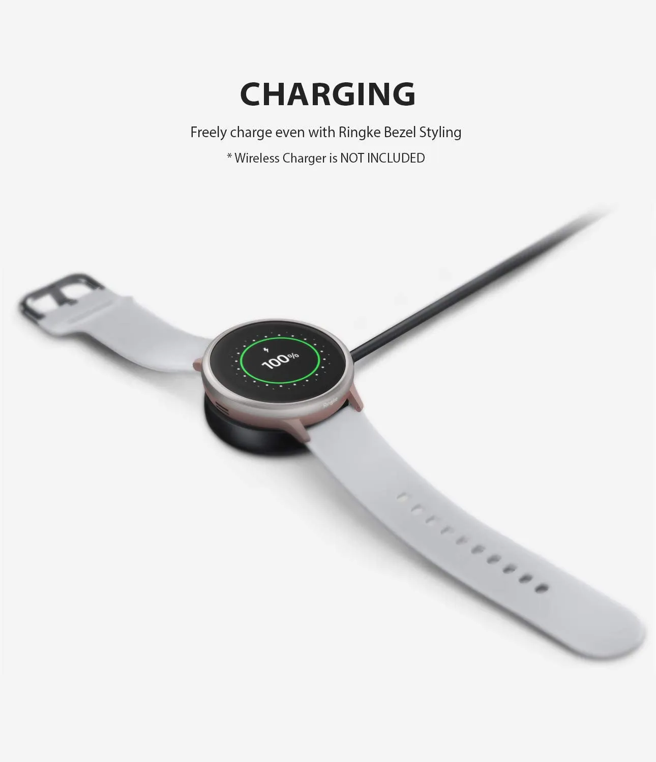 Bezel Styling Cover for Galaxy Watch Active 2 40mm (2019)  [Stainless Steel]