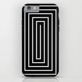 Black & White Spiral Mobile Cover