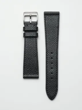 Black Textured Calfskin