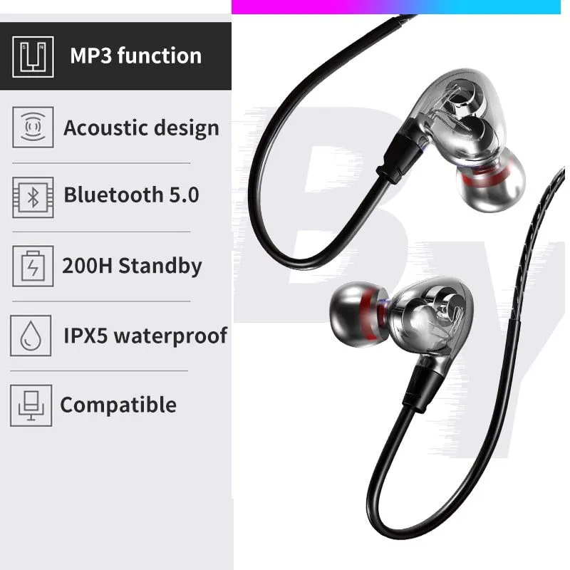 Bluetooth Earphone Hook Sport Wireless