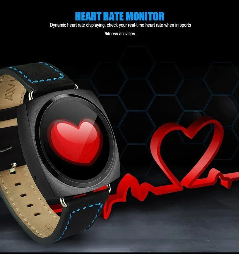 Bluetooth Heart Rate Monitor Smart Watch