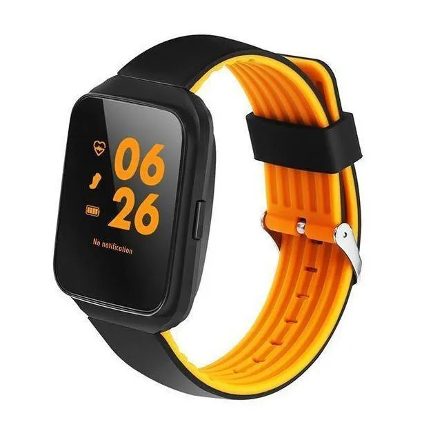 Bluetooth Sports Smartwatch Heart Rate Blood Pressure Monitor Smart Band for Android IOS