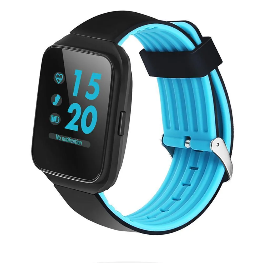 Bluetooth Sports Smartwatch Heart Rate Blood Pressure Monitor Smart Band for Android IOS