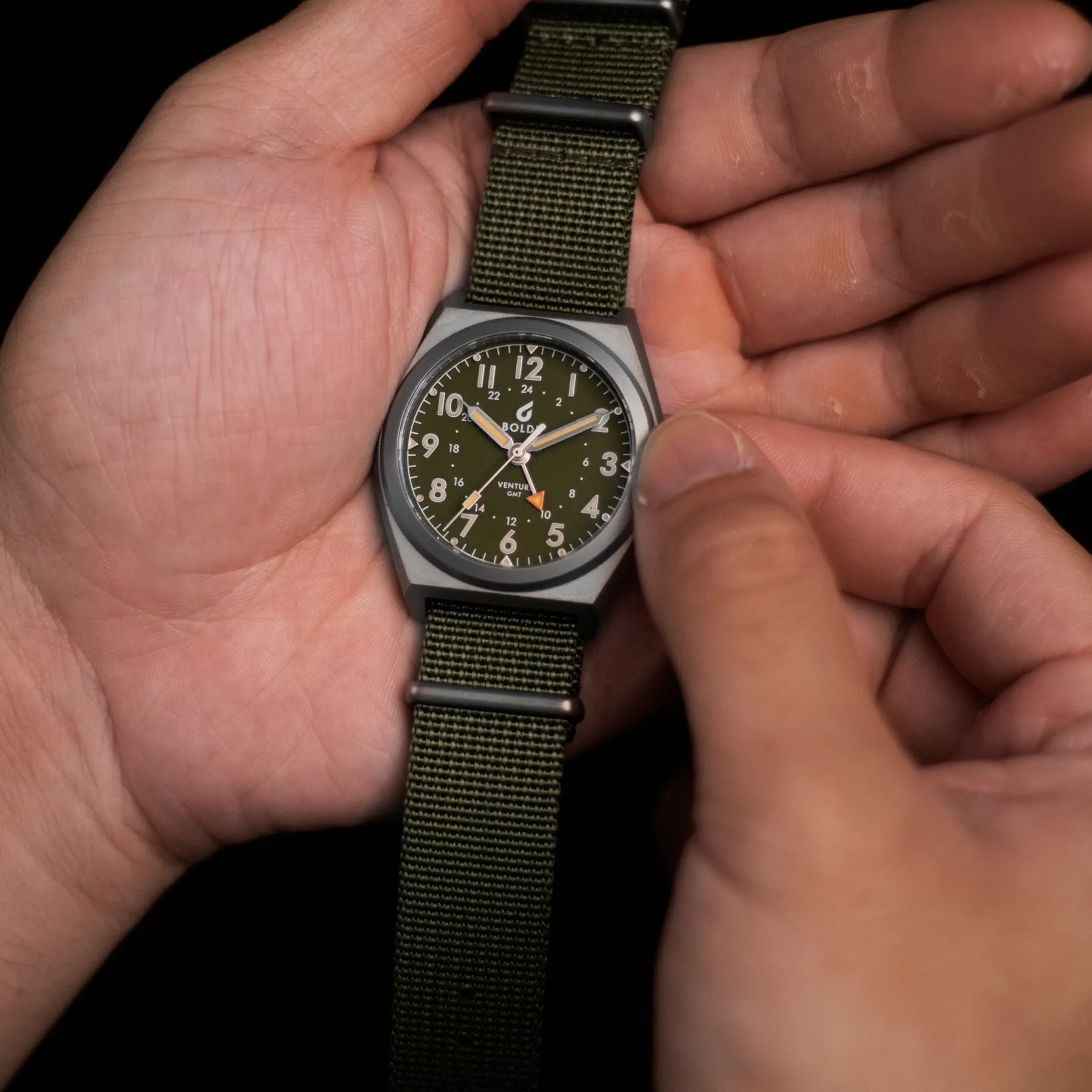 BOLDR Venture GMT Green