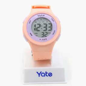 Boys Digital Sports Watch - Peach