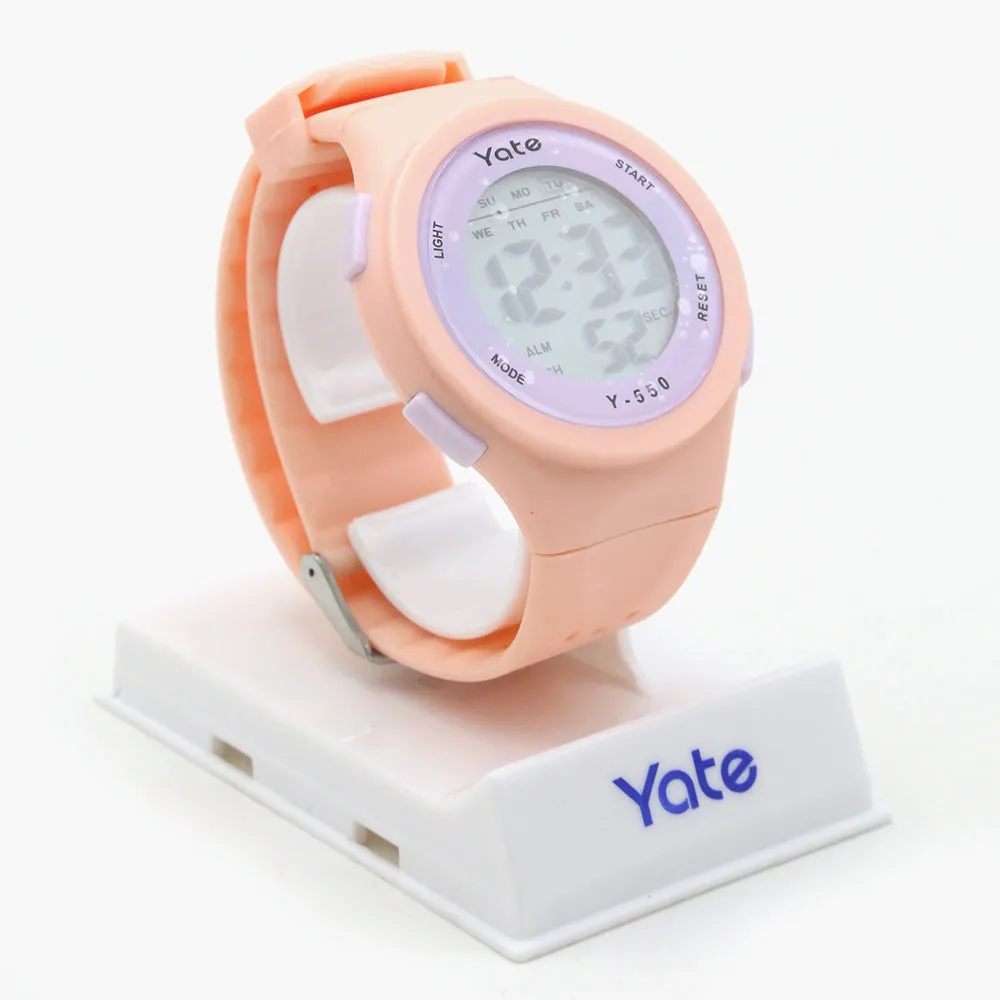 Boys Digital Sports Watch - Peach