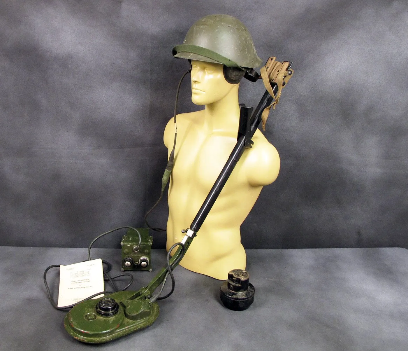 British Army Mine Detector No. 4c Set