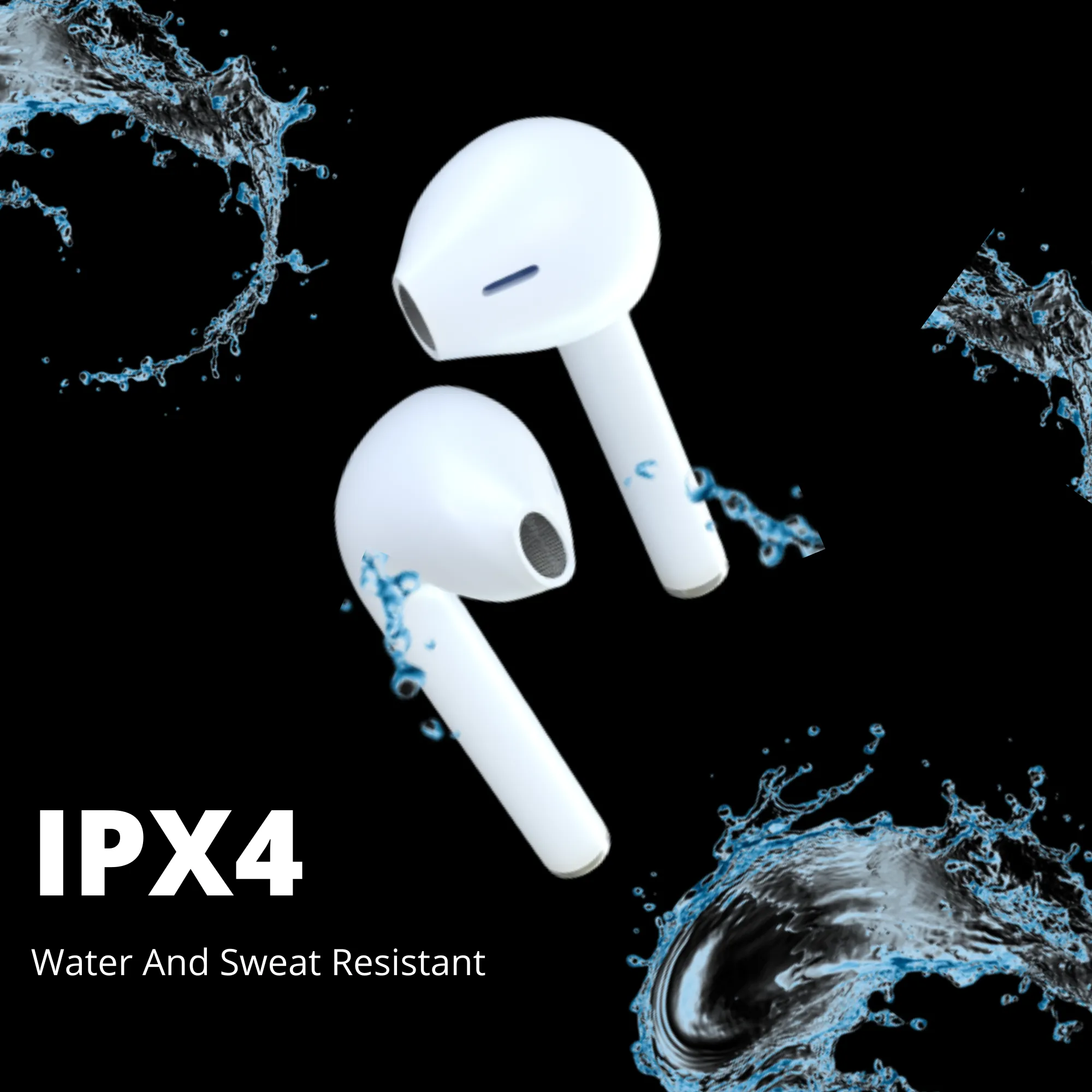 Brixx Touch Sensor TWS Earbuds Wireless Earphones For Android & IOS V2