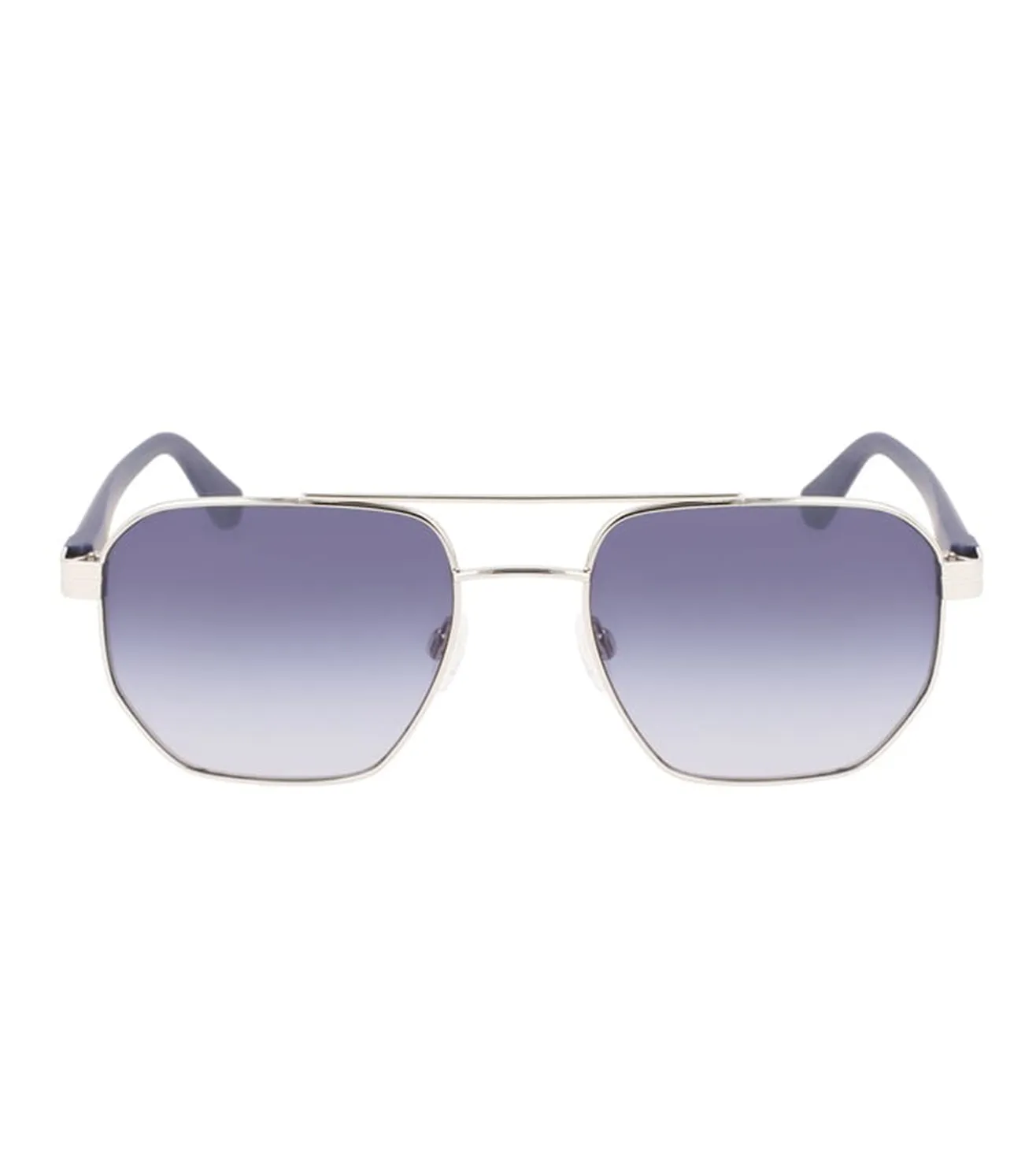 Calvin Klein Men's Blue Gradient Aviator Sunglasses