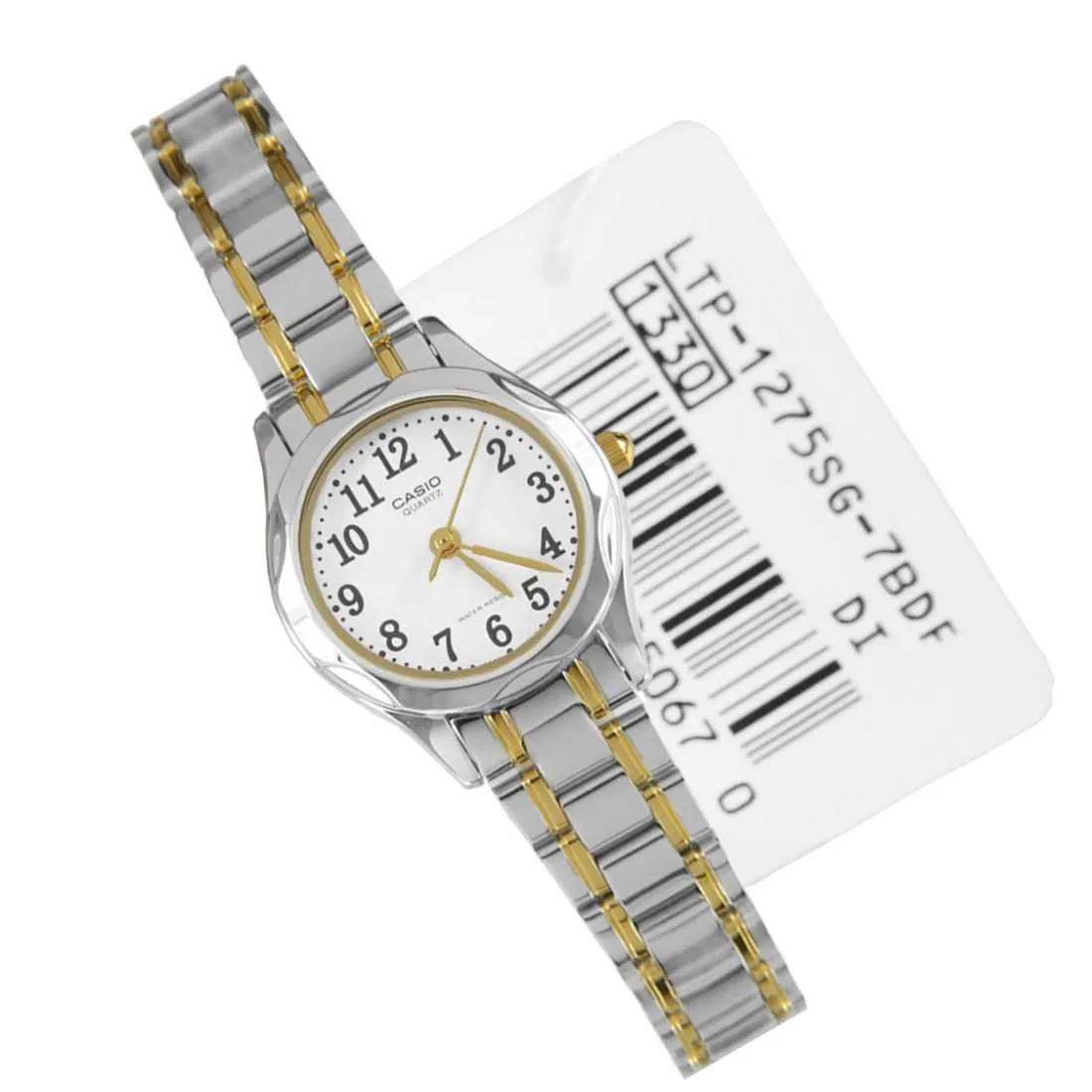 Casio LTP-1275SG-7BDF Two Tone Stainless Steel Strap Watch for Women