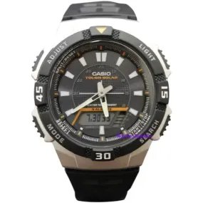 Casio Men's Black Tough Solar Alarm Sports Watch AQ-S800W-1EV