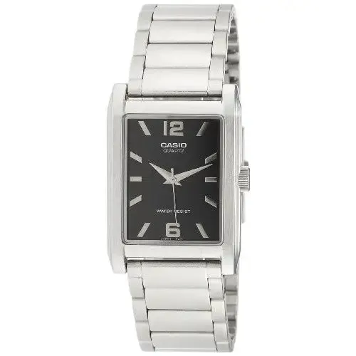 Casio Men's Silver Metal Fashion Analog Watch MTP1235D-1A